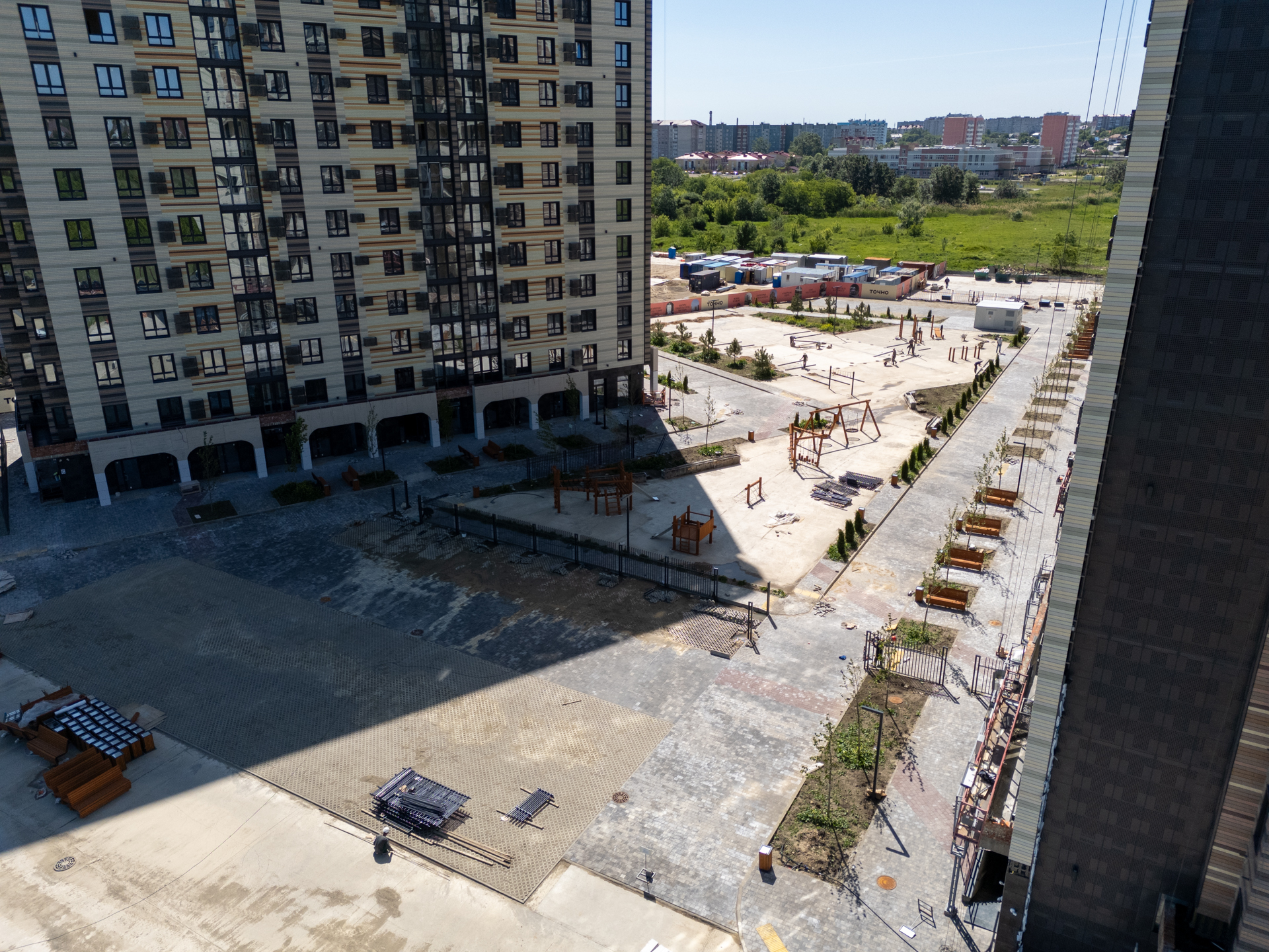 Стройка, литер 2, Май 2024