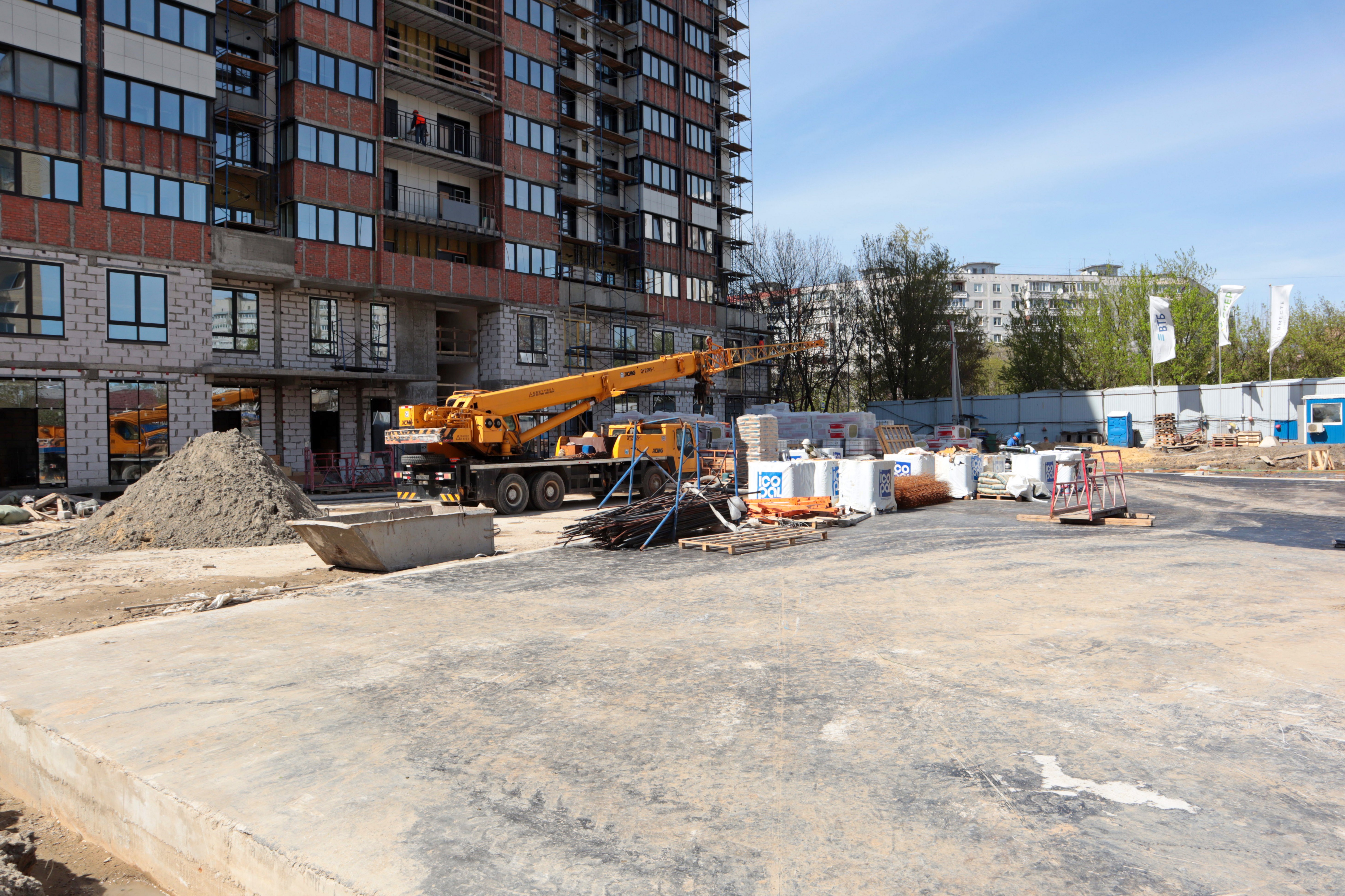 Стройка, литер , Апрель 2023