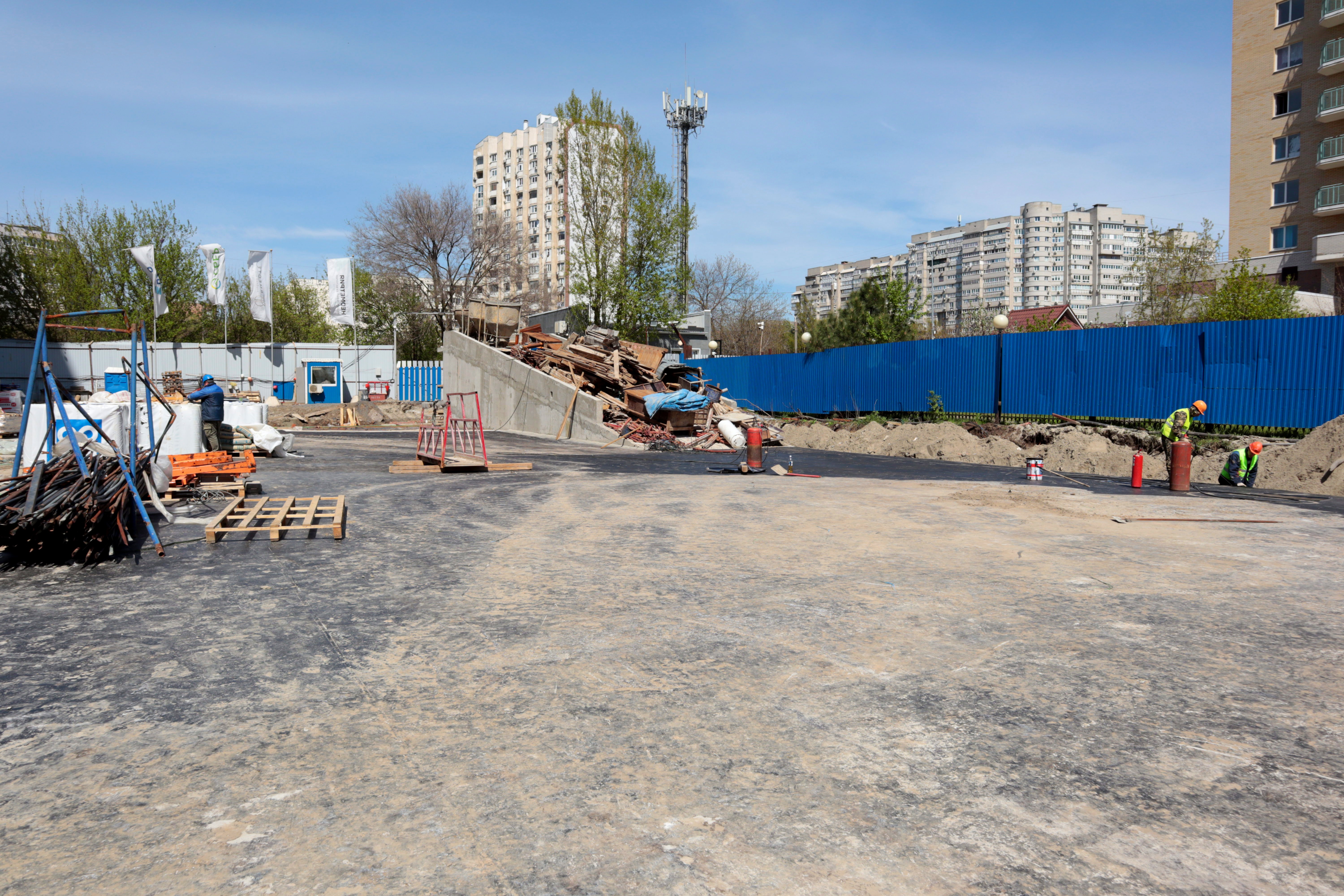 Стройка, литер , Апрель 2023