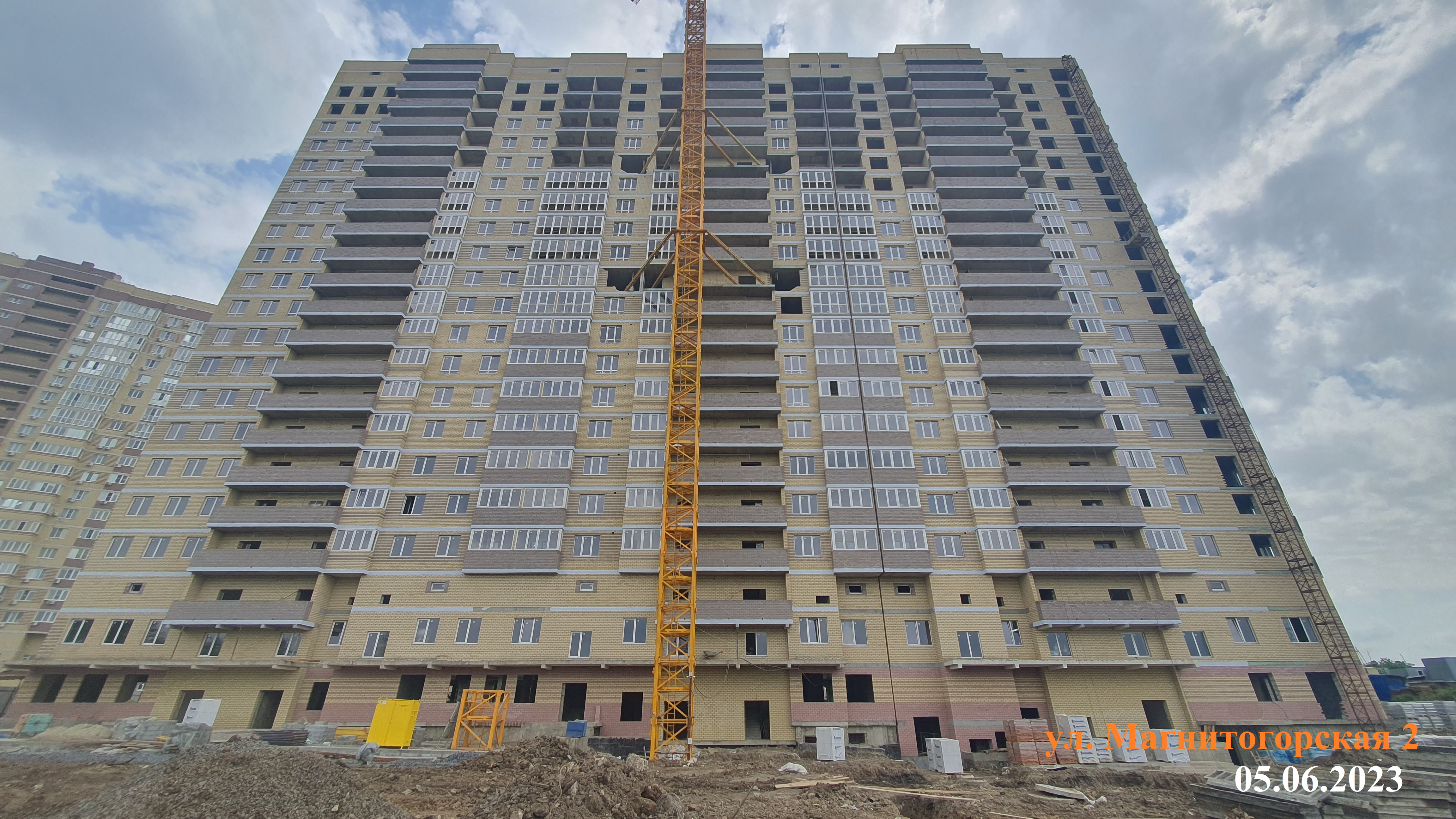 Стройка, литер , Июнь 2023