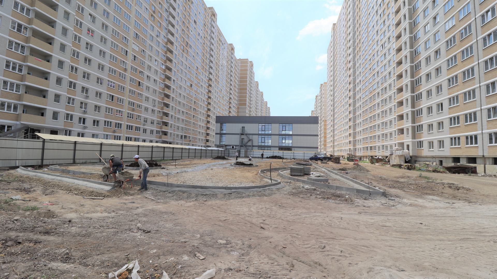 Стройка, литер 9, Август 2023