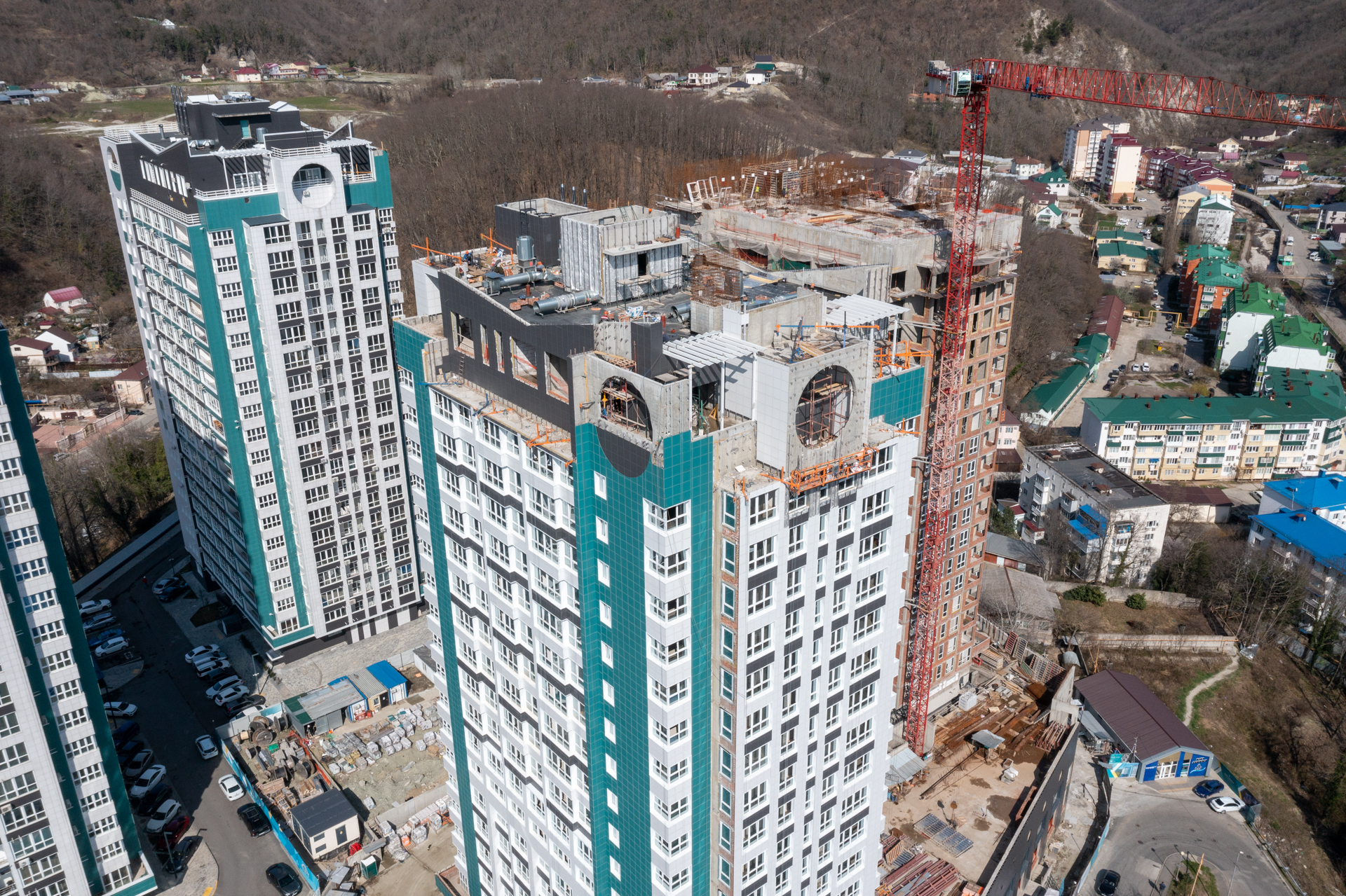 Стройка, литер 1, Март 2023