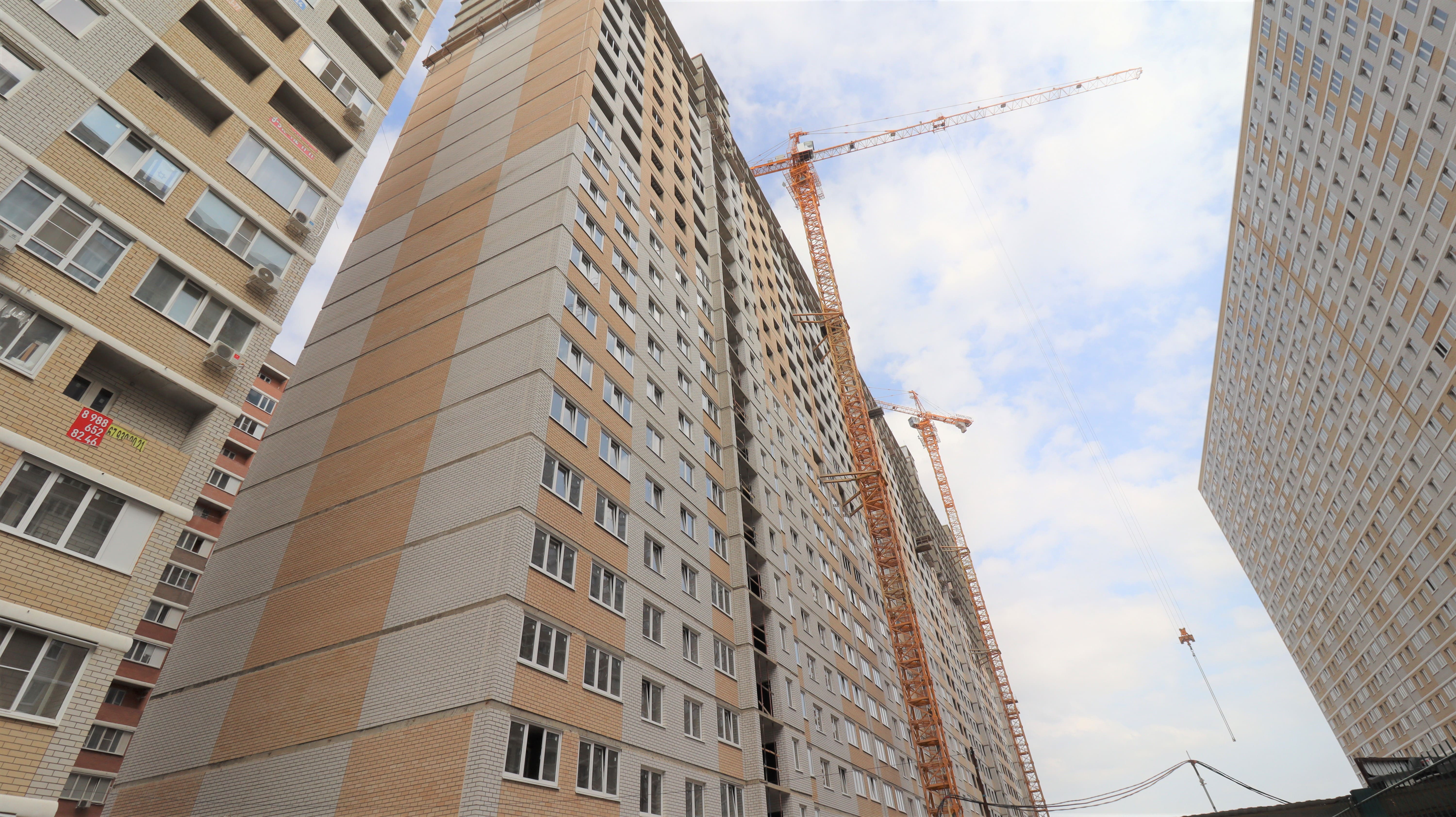 Стройка, литер 8, Сентябрь 2023