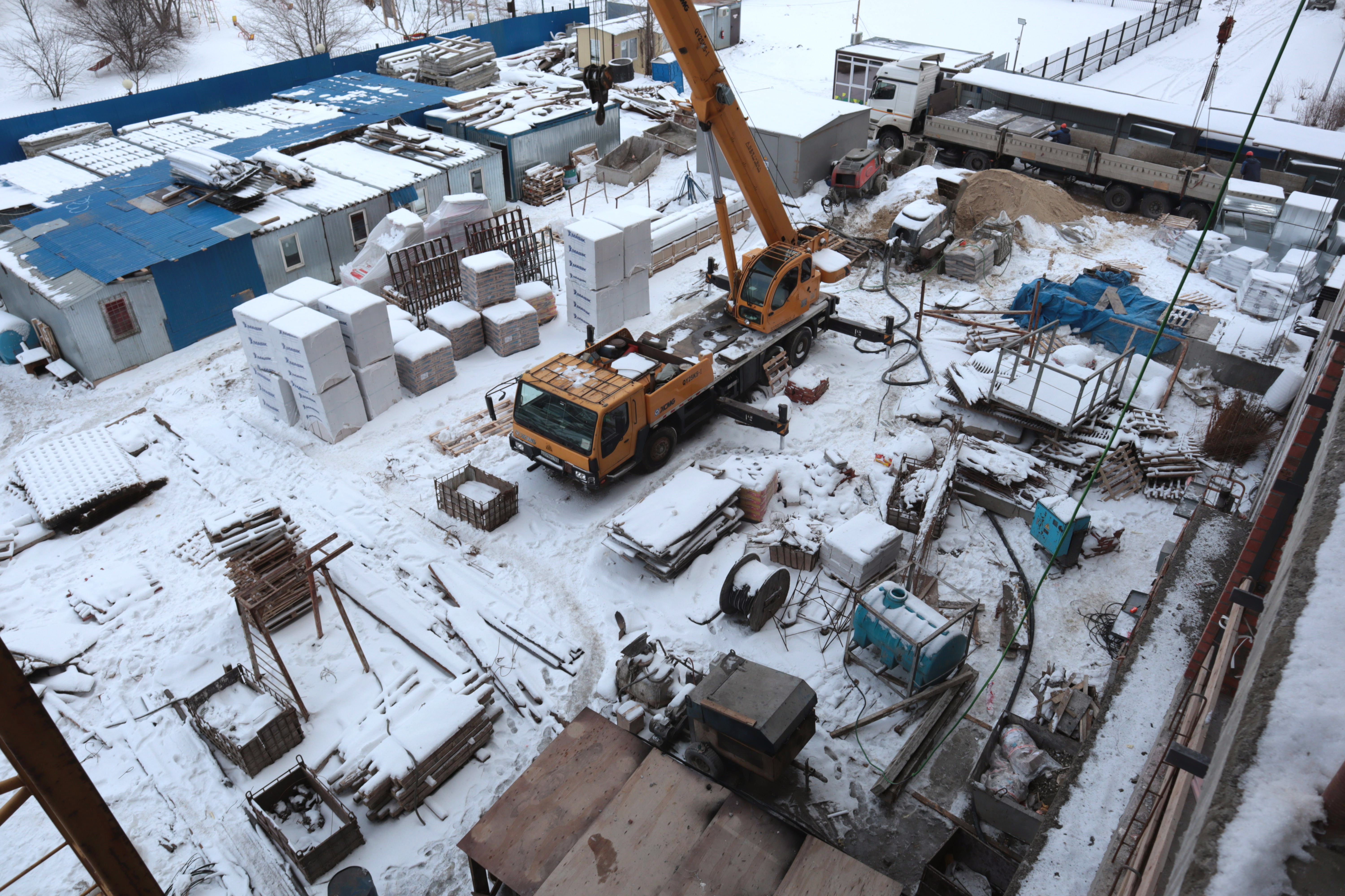 Стройка, литер , Февраль 2023