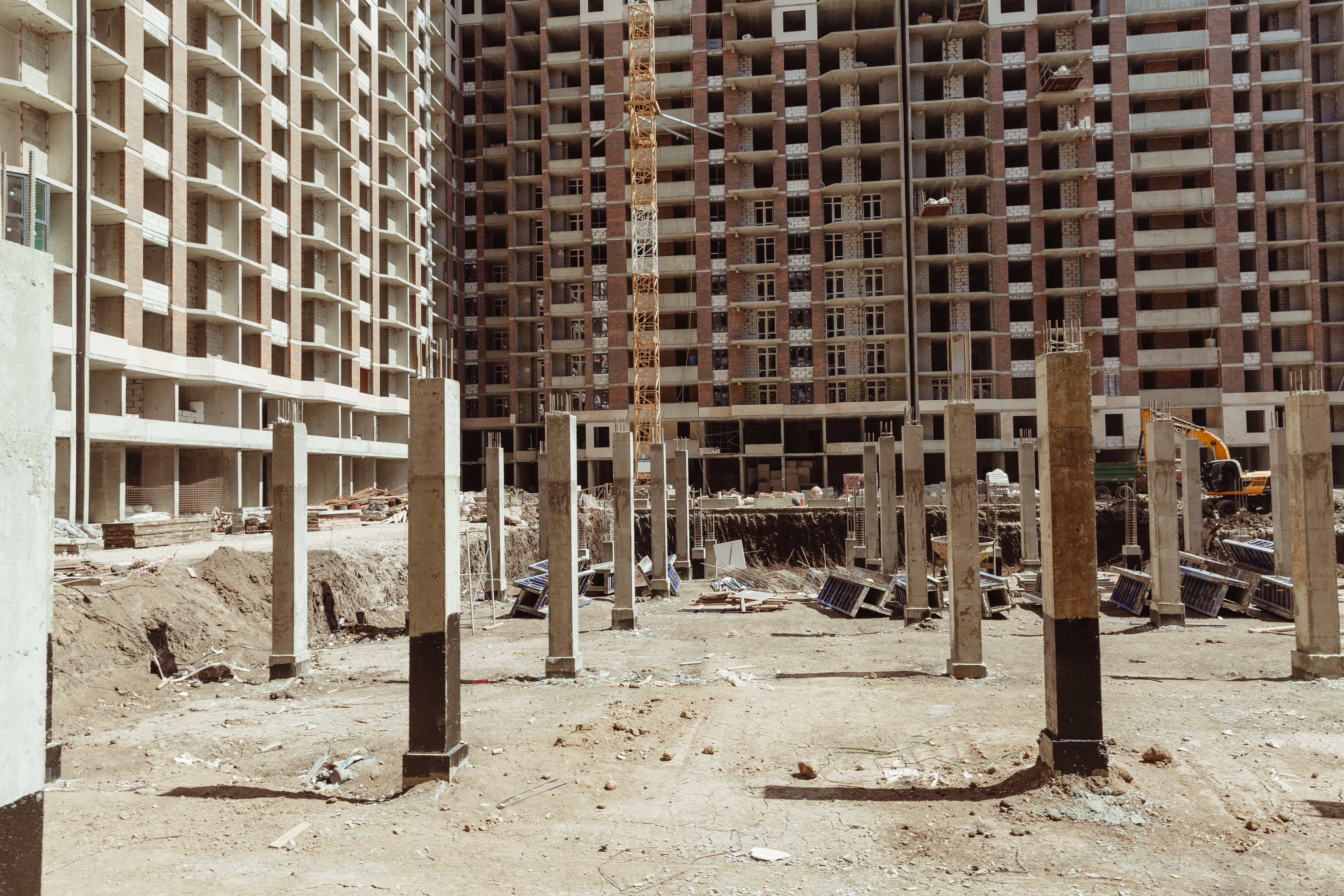 Стройка, литер 17, Апрель 2024