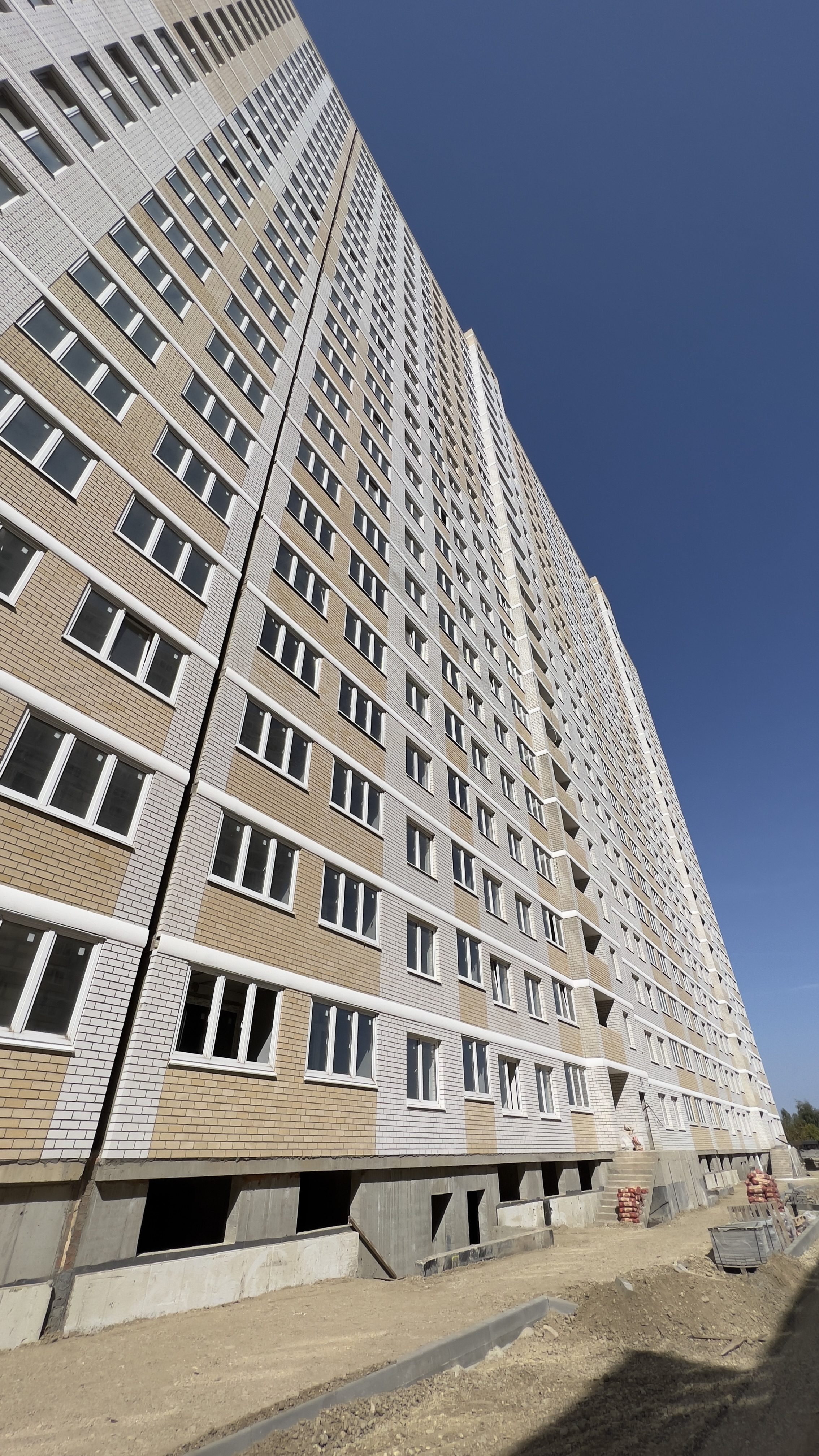 Стройка, литер 9, Октябрь 2023