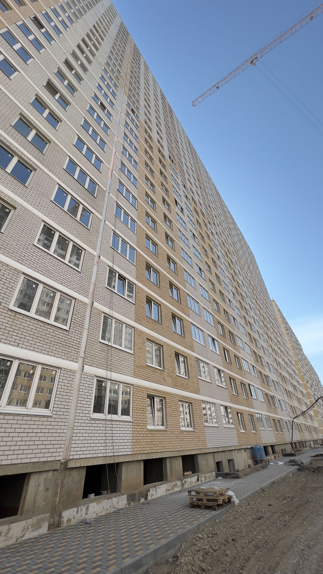 Стройка, литер 8, Октябрь 2023