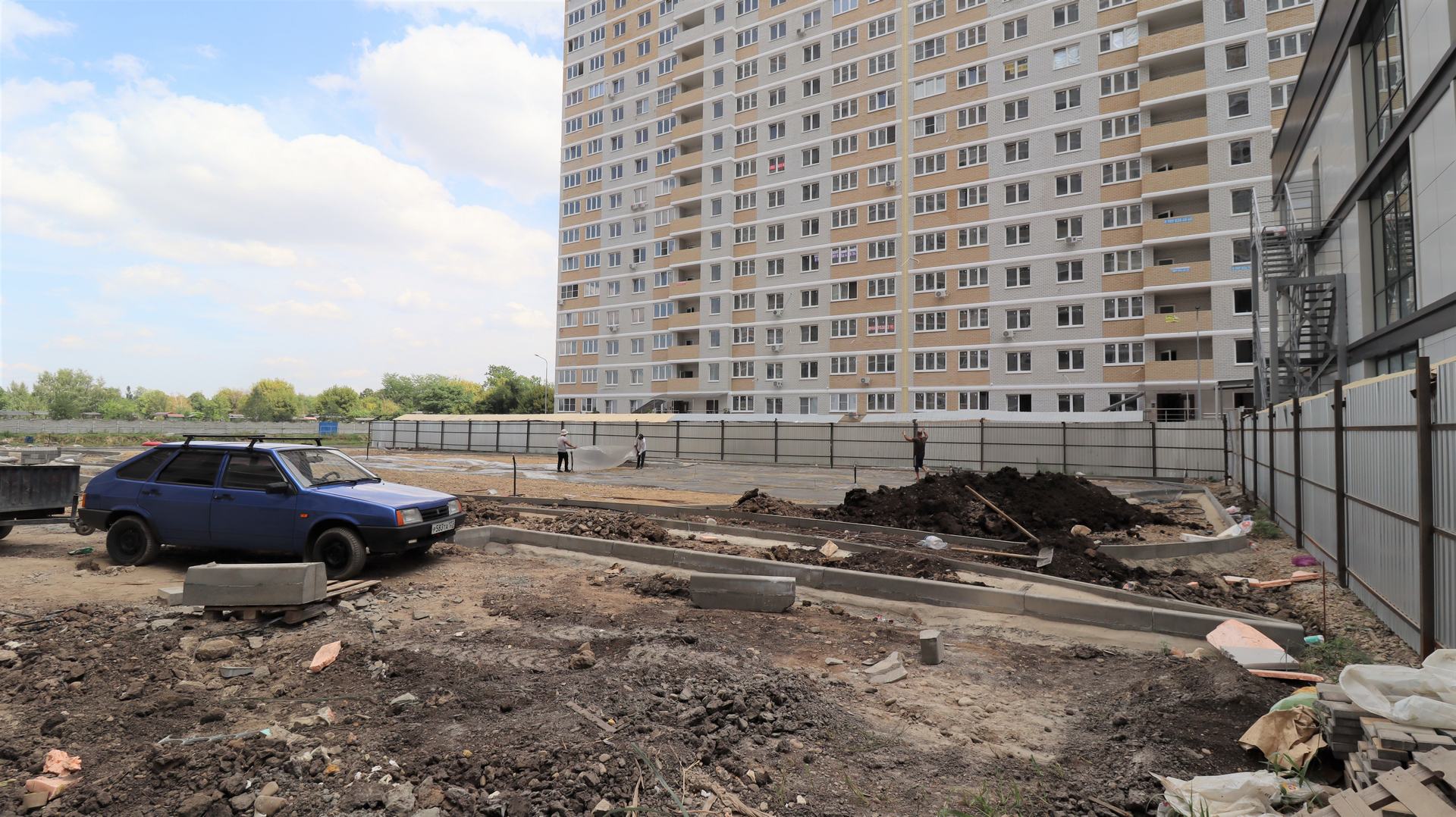 Стройка, литер 8, Август 2023
