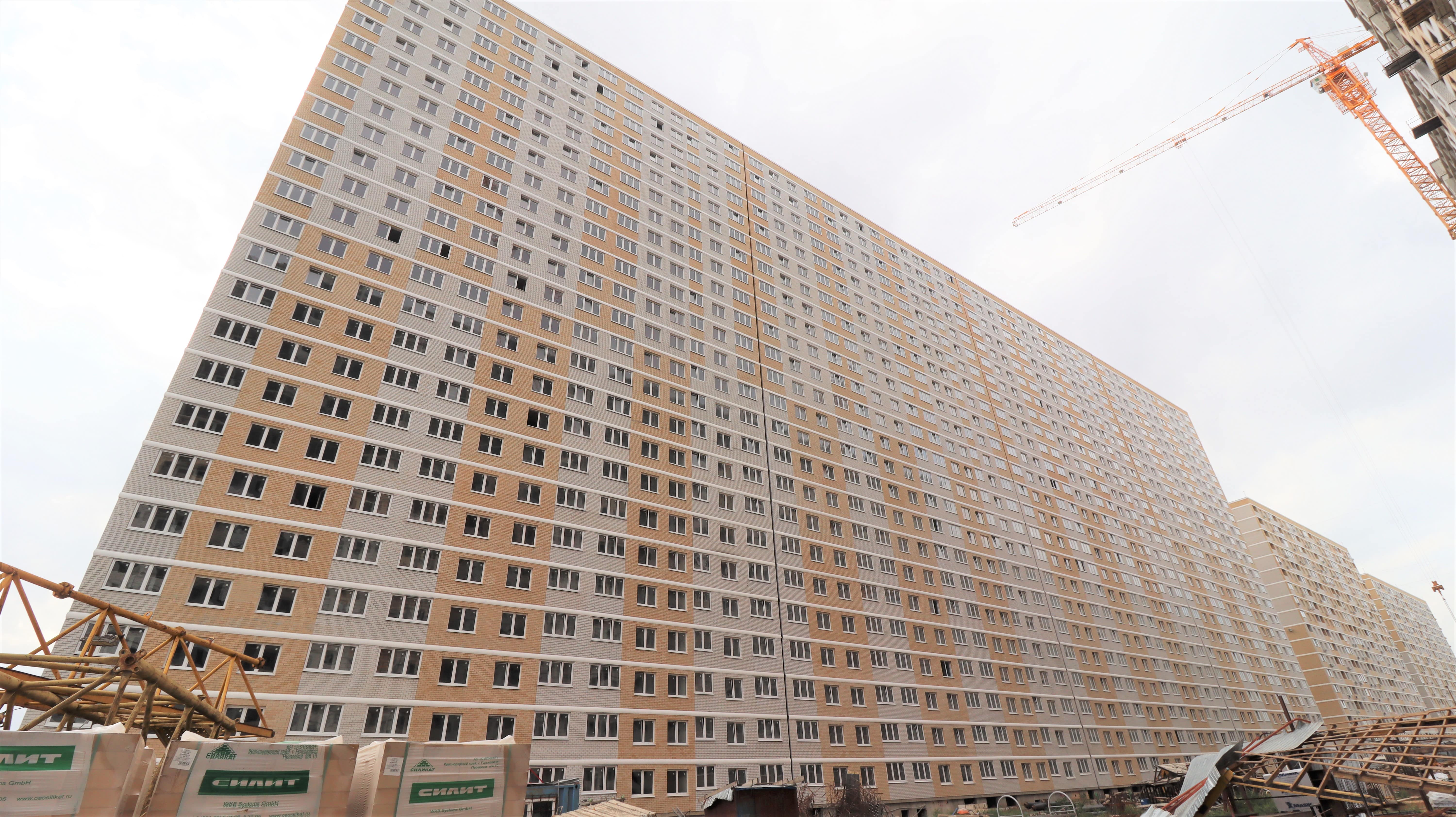 Стройка, литер 8, Сентябрь 2023
