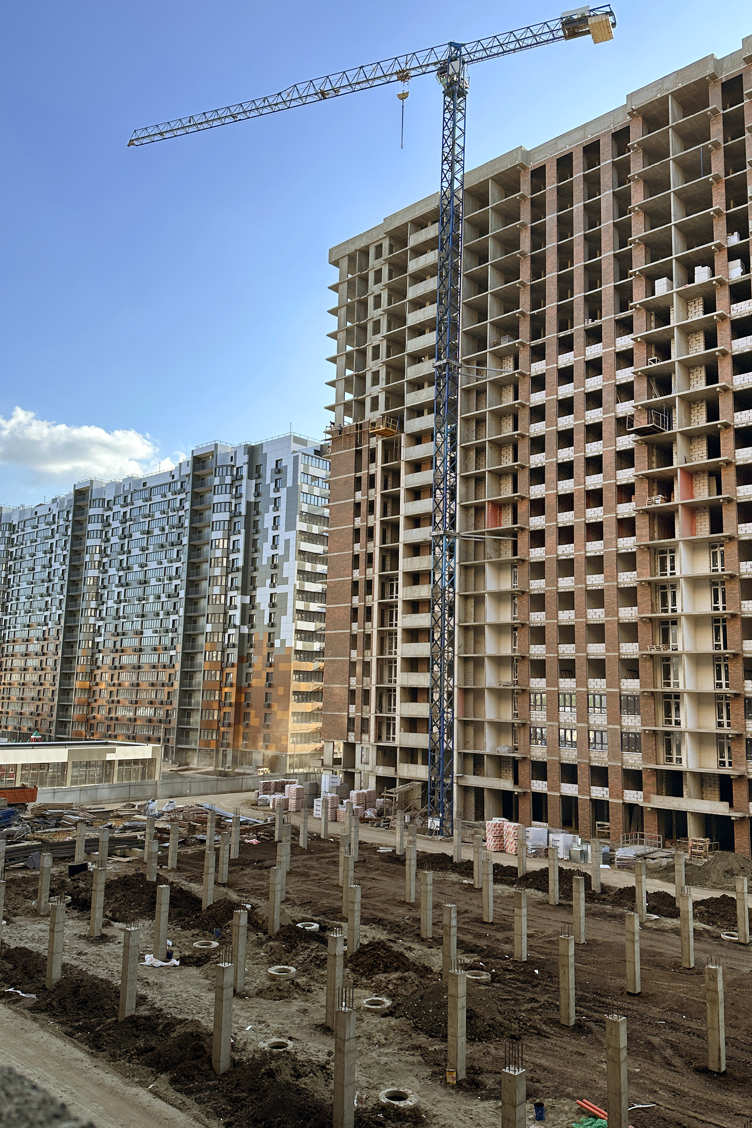 Стройка, литер 17, Май 2024