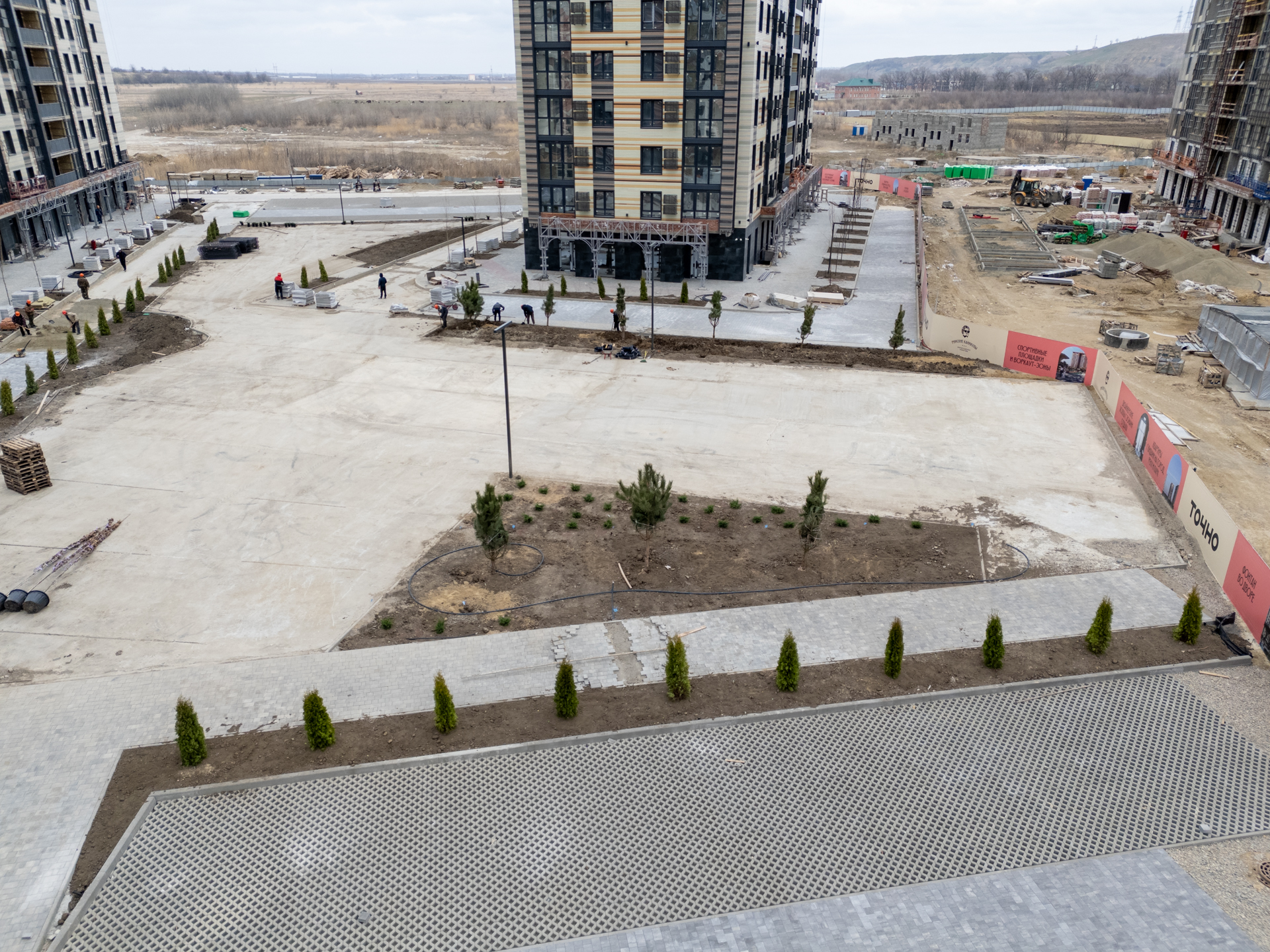 Стройка, литер 2, Март 2024