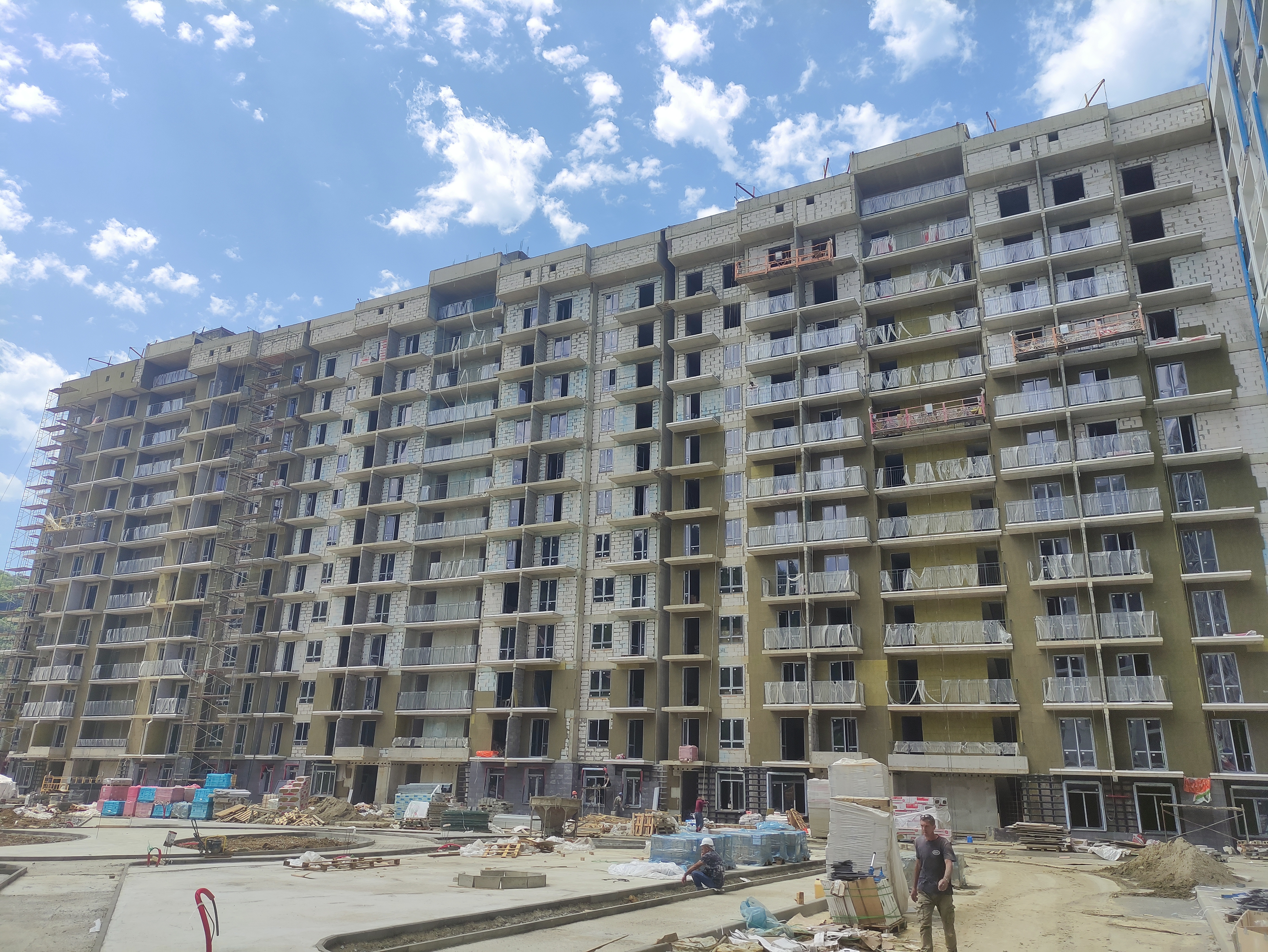Стройка, литер , Июнь 2024