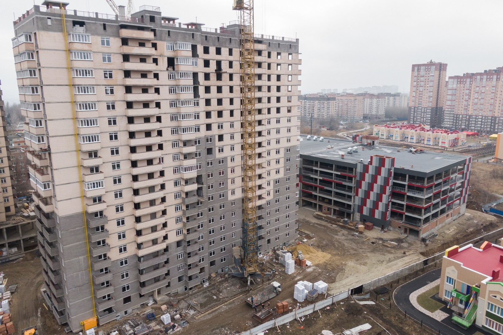 Стройка, литер , Февраль 2023