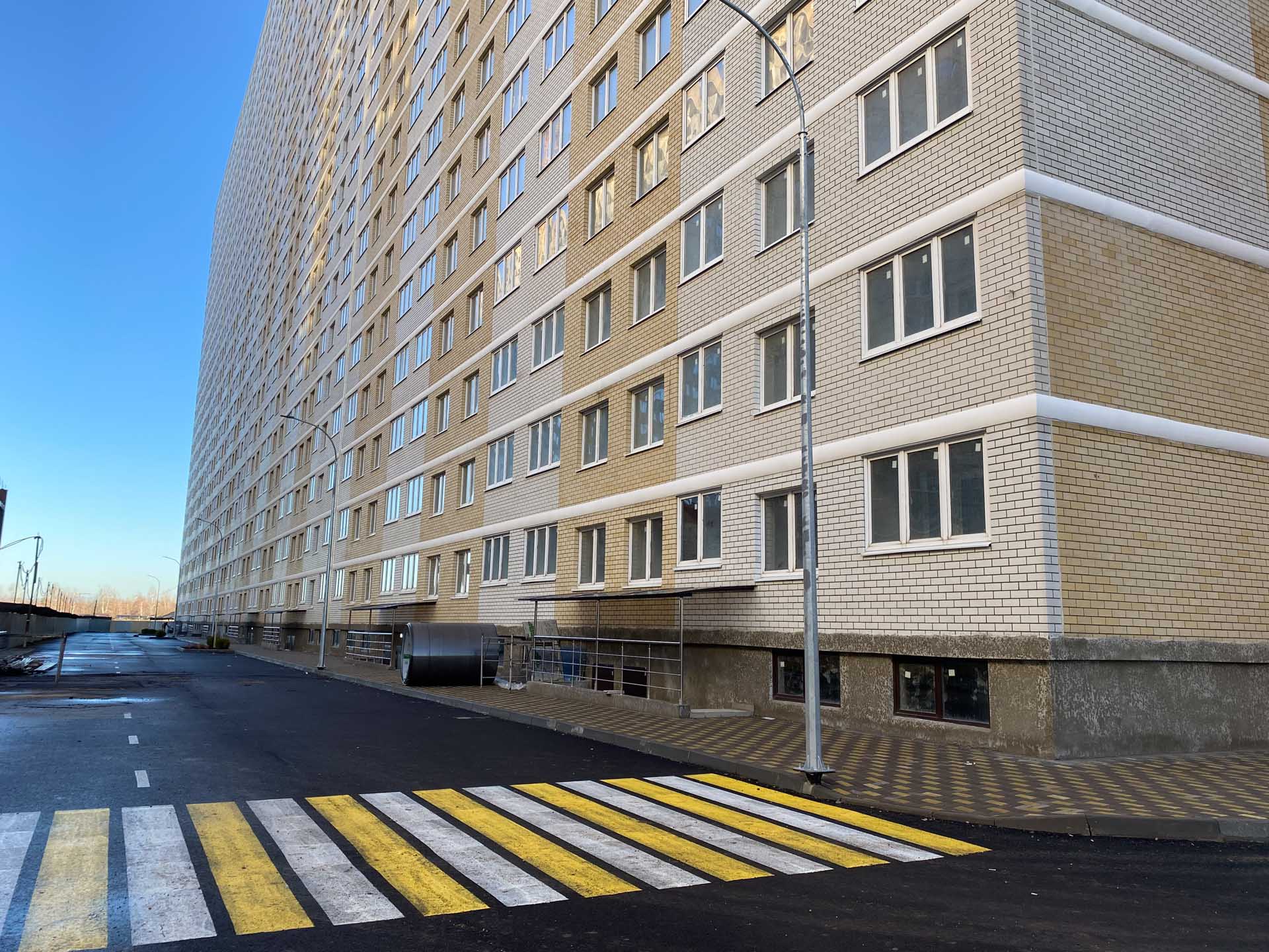 Стройка, литер 8, Январь 2024