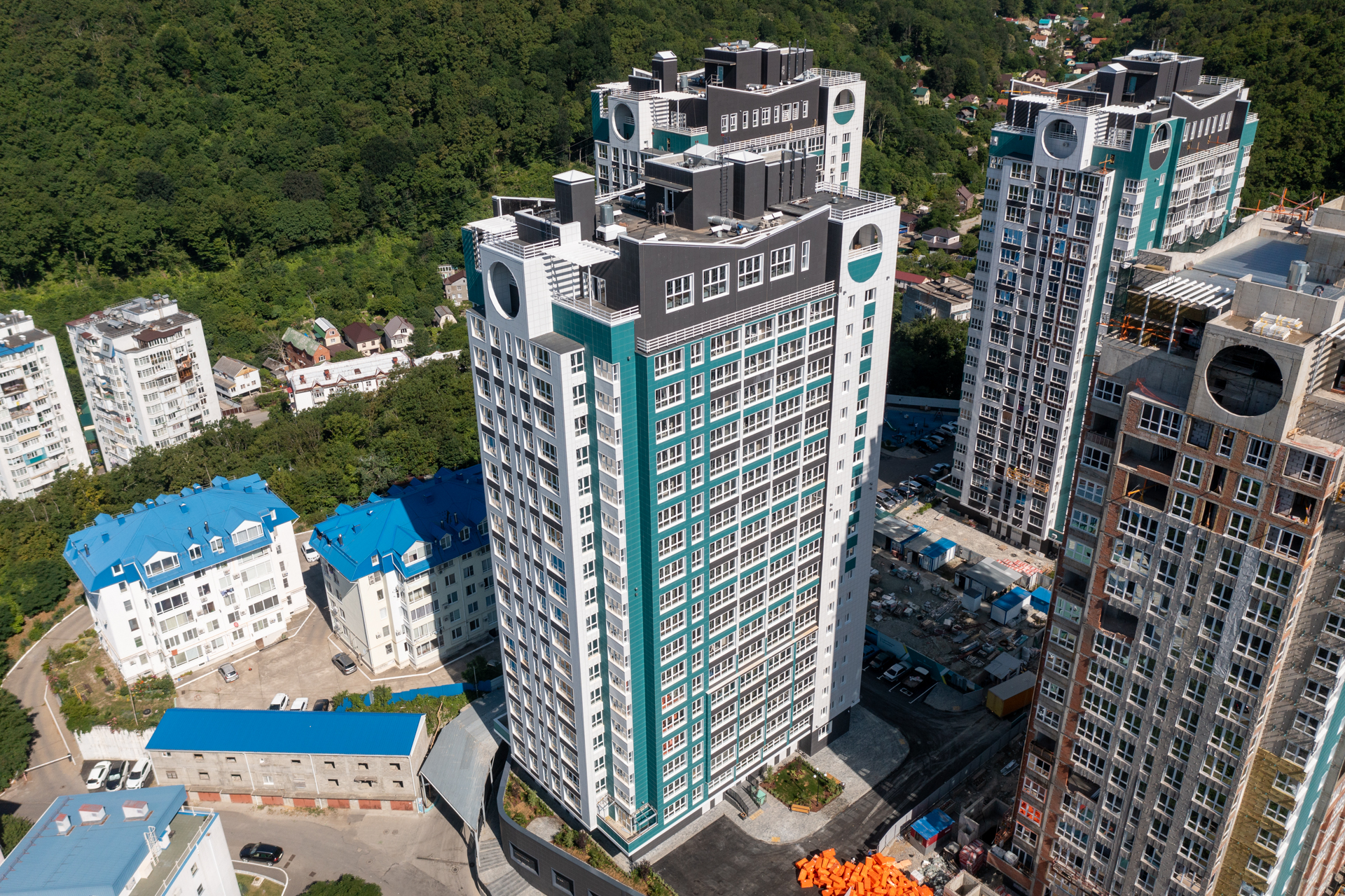 Стройка, литер 1, Июнь 2023