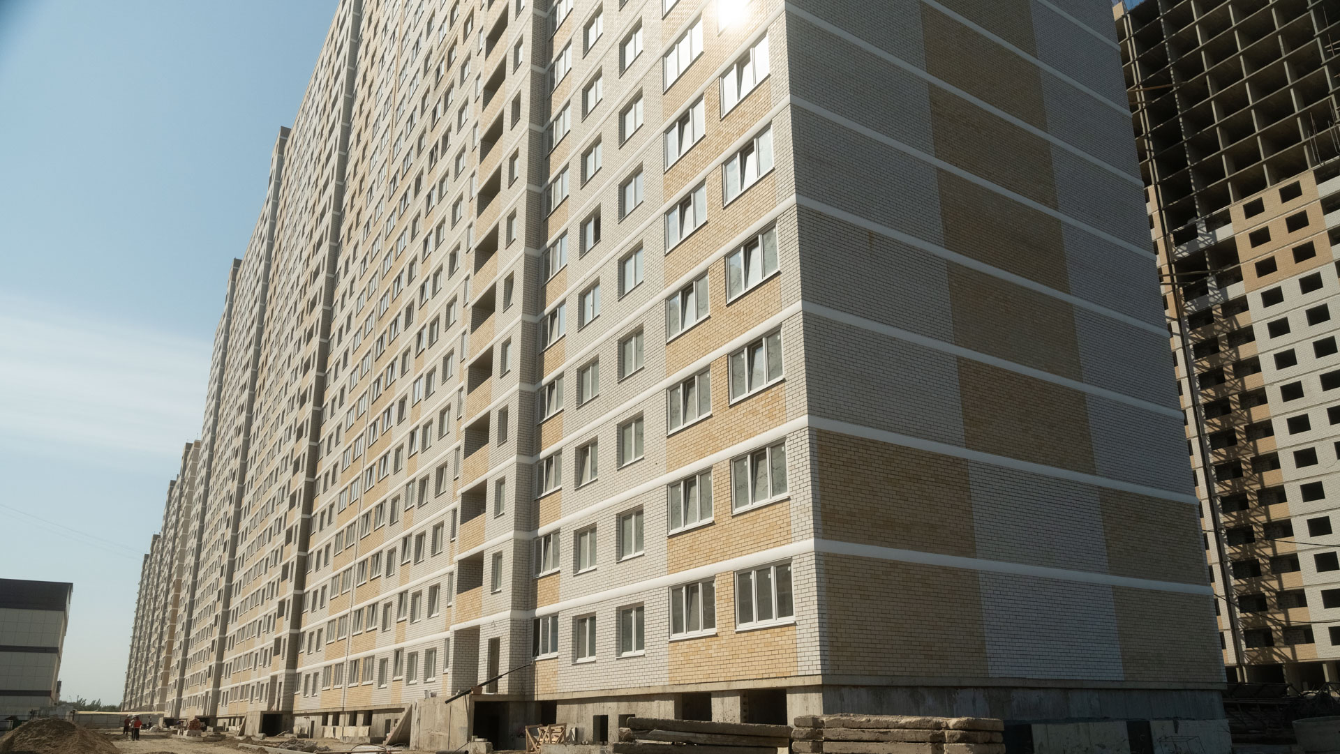 Стройка, литер 9, Октябрь 2023