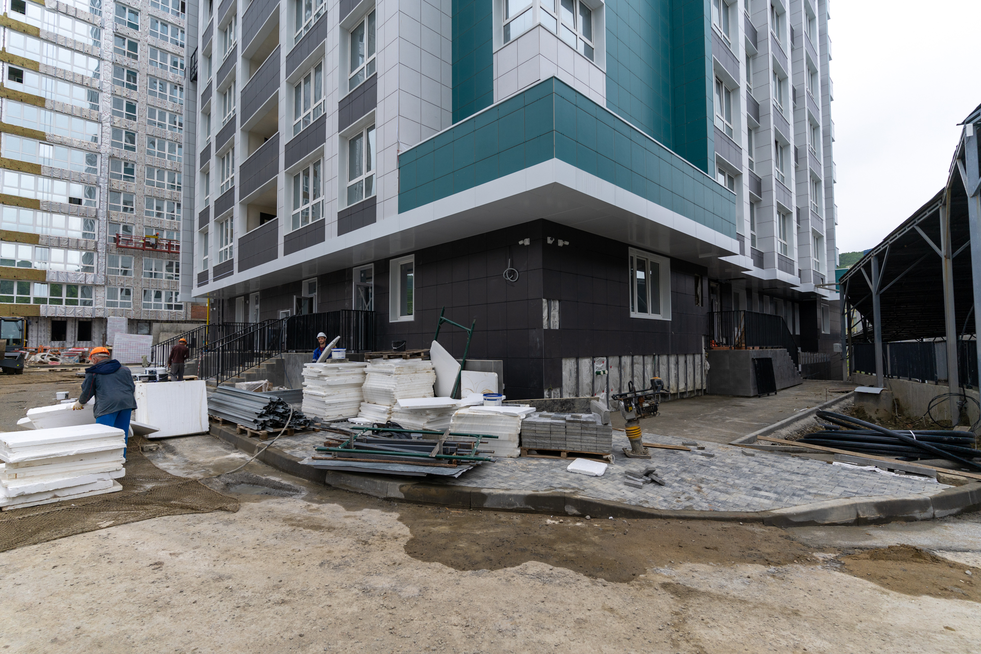 Стройка, литер 1, Май 2023