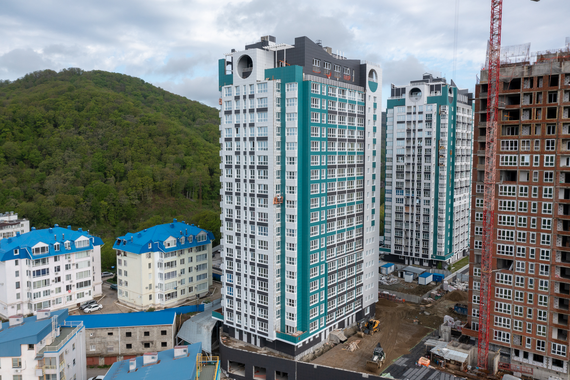 Стройка, литер 1, Апрель 2023