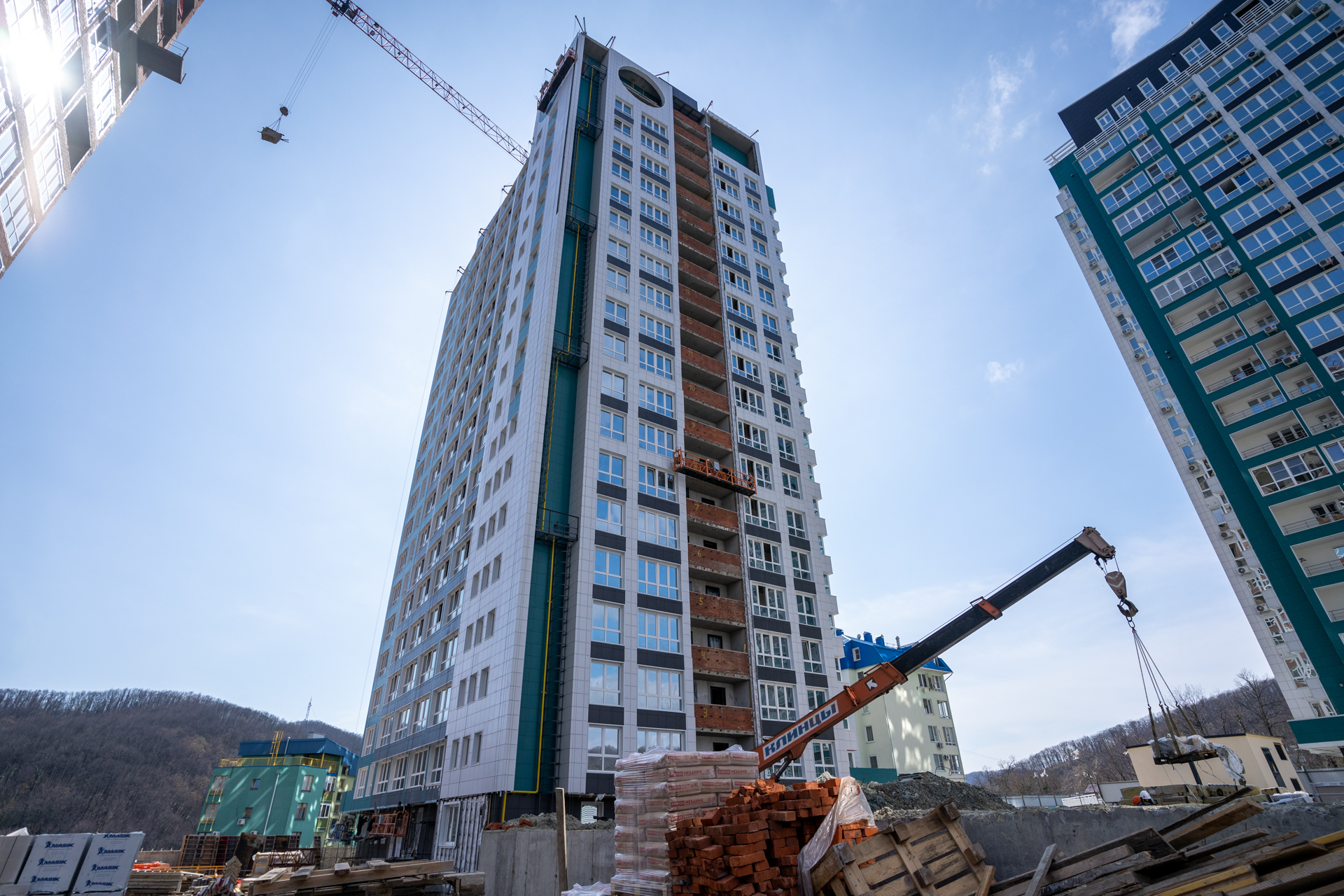 Стройка, литер 1, Март 2023