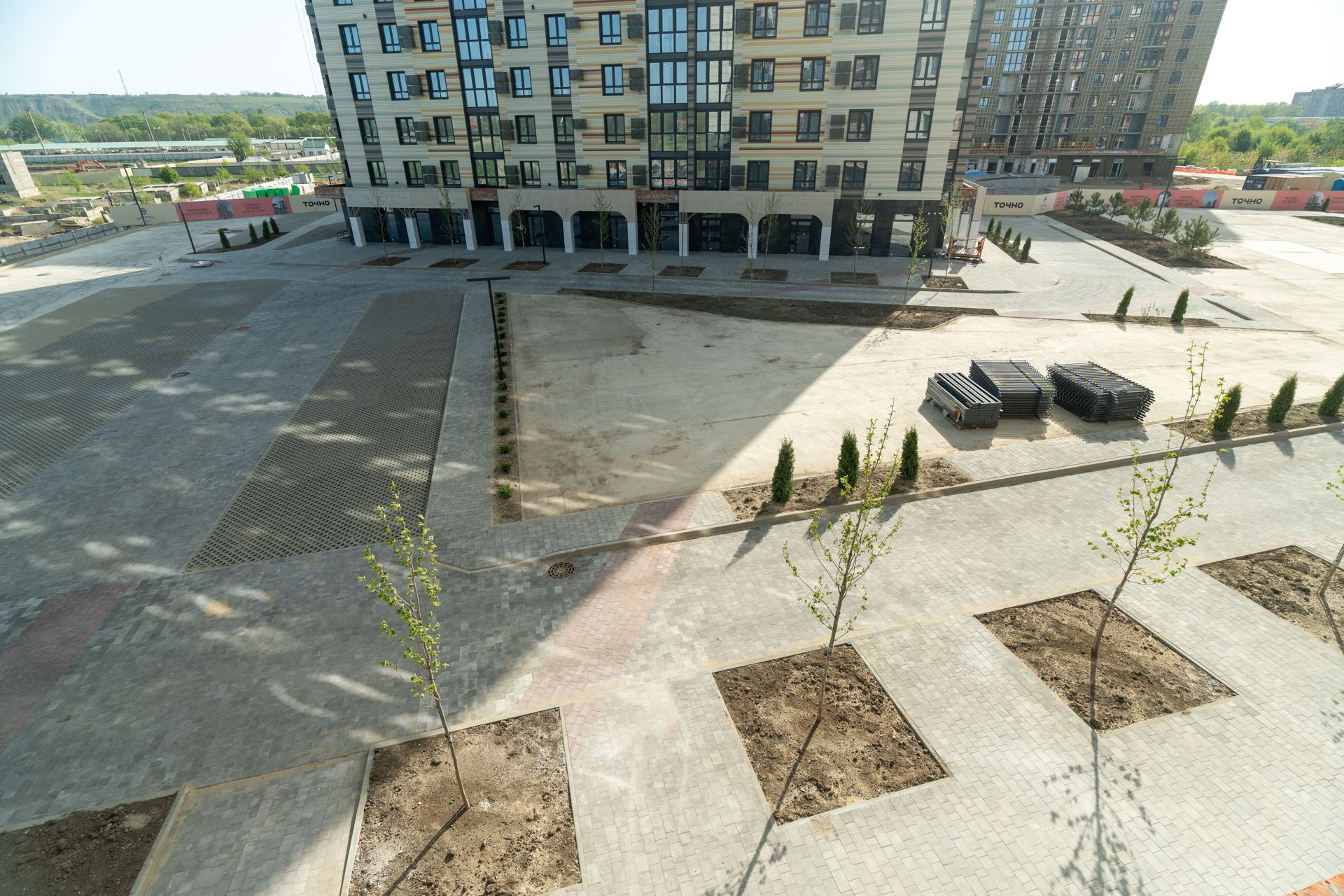 Стройка, литер 2, Апрель 2024