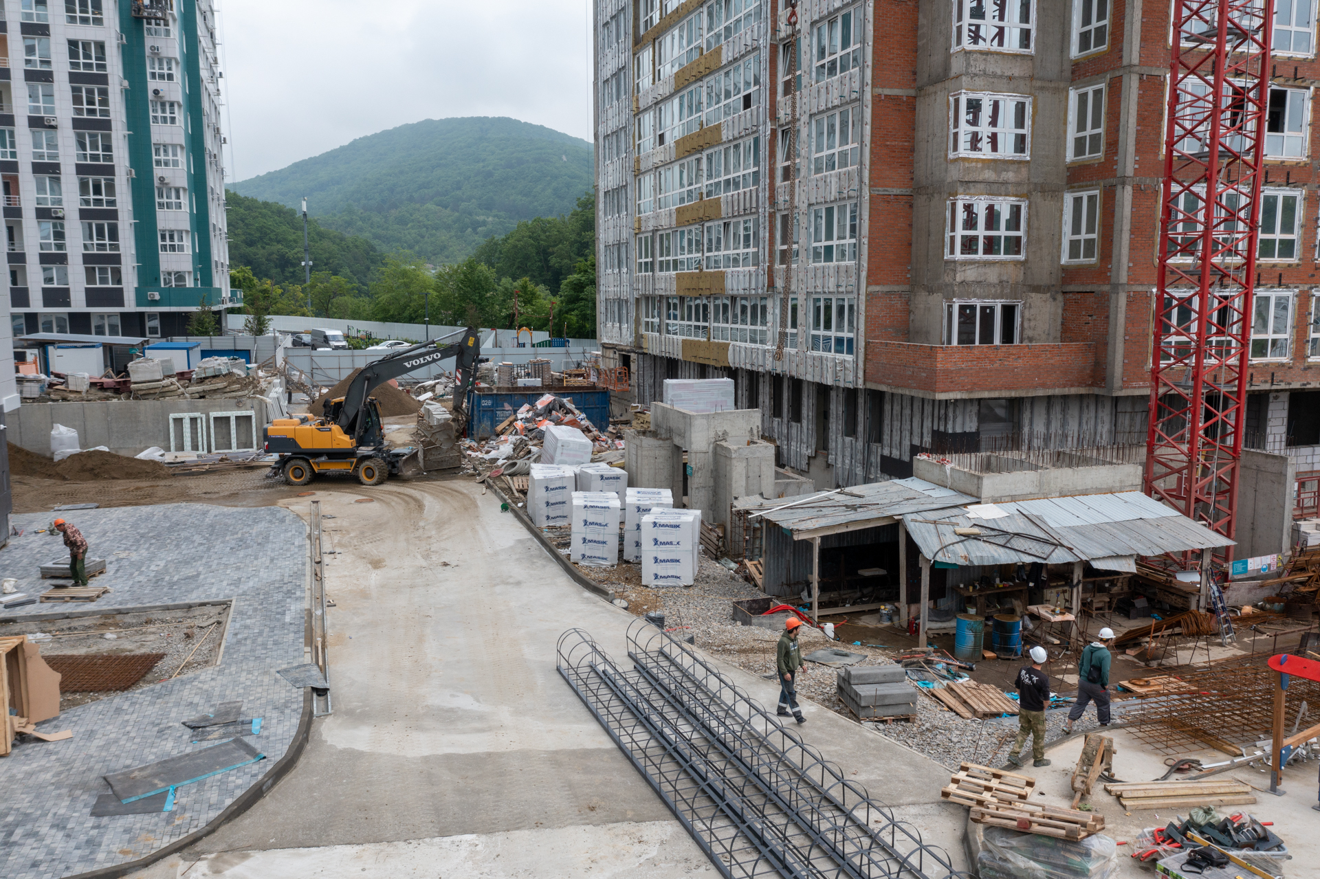 Стройка, литер 1, Май 2023