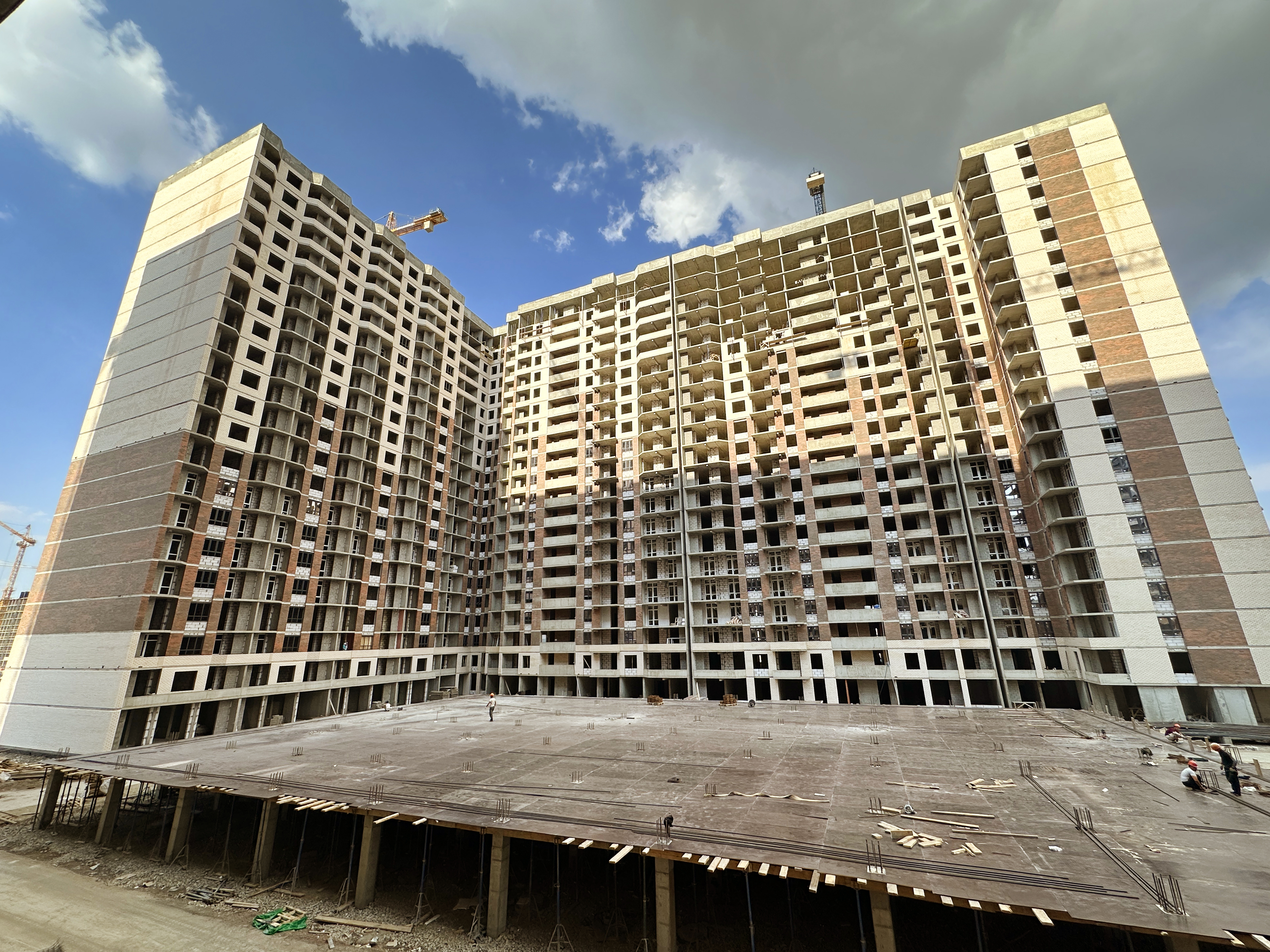 Стройка, литер 18, Июнь 2024
