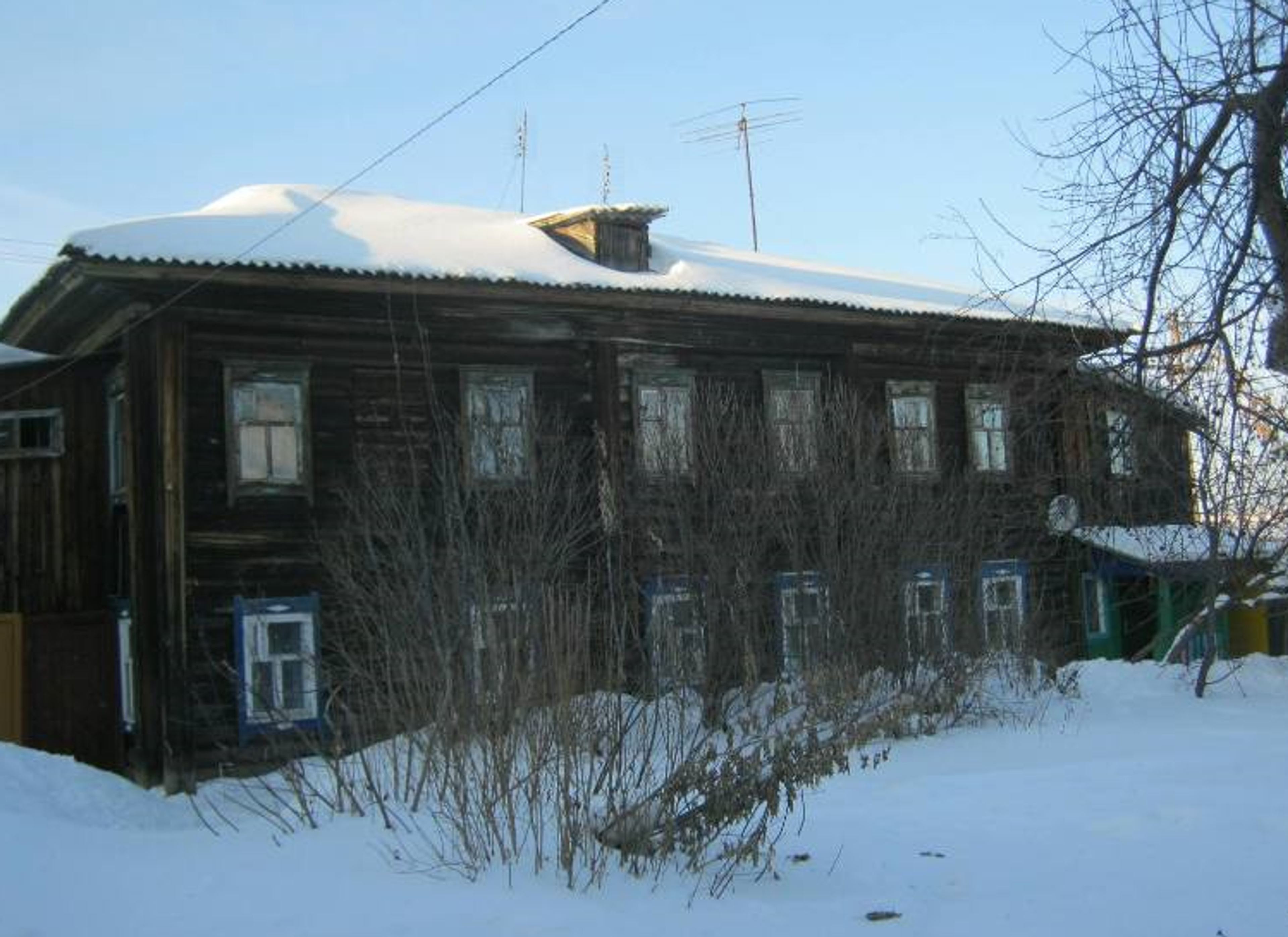 Дом, в котором в 1906–1909 гг. жил врач, большевик Русаков Иван Васильевич
