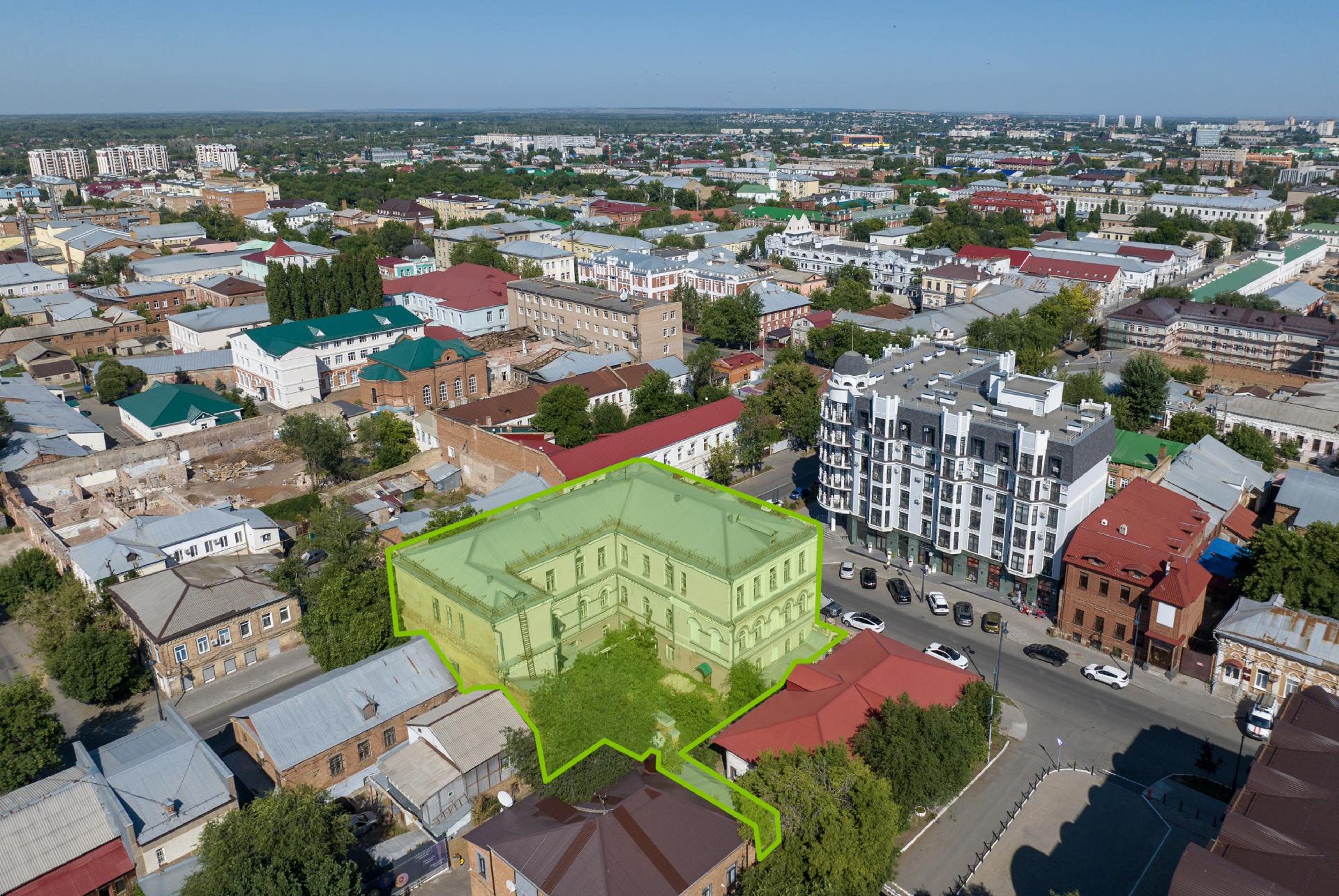 Усадьба городская А.Ф. Веденской. Дом. Флигель. Службы.