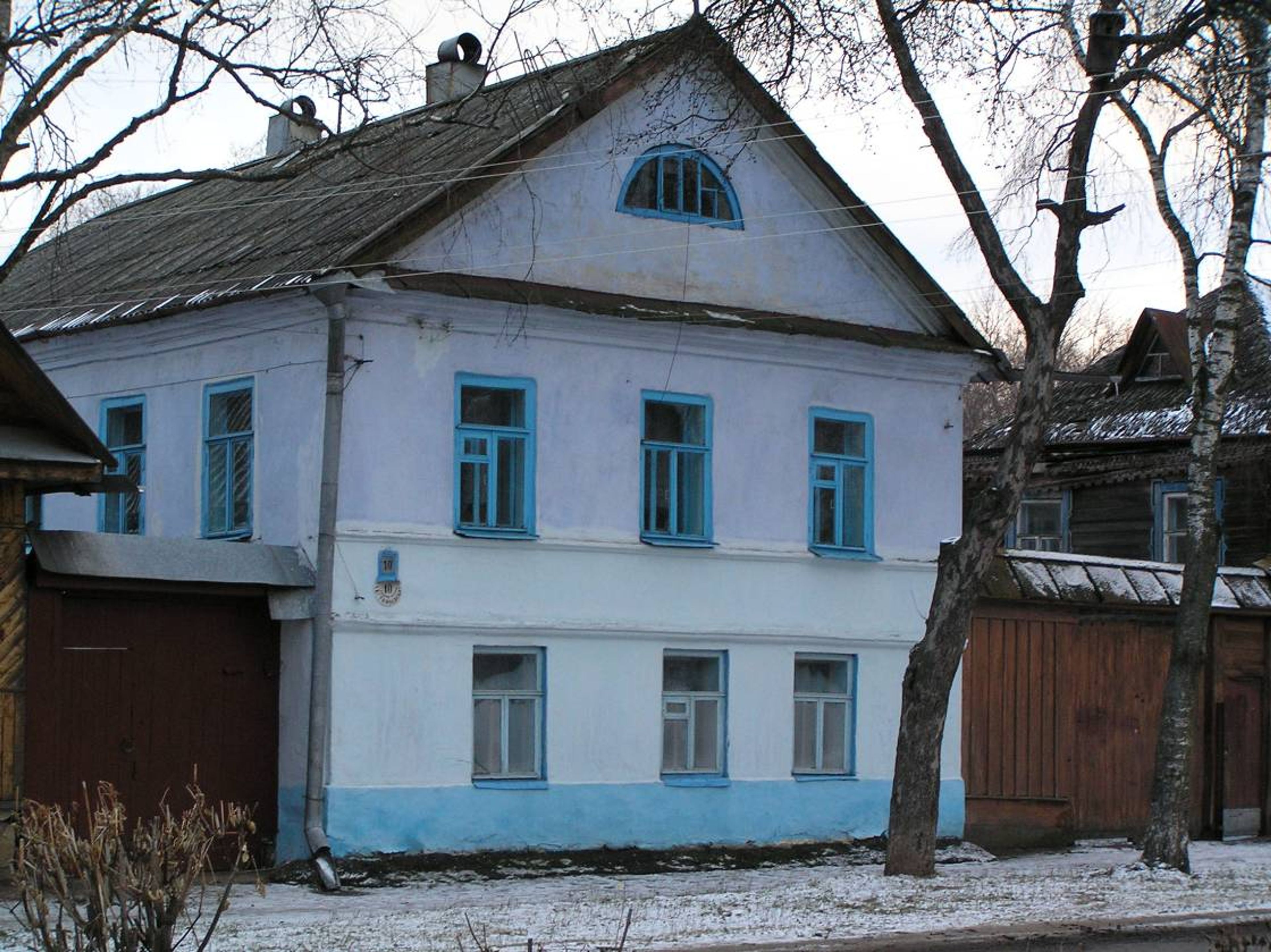 Образец жилой застройки улицы