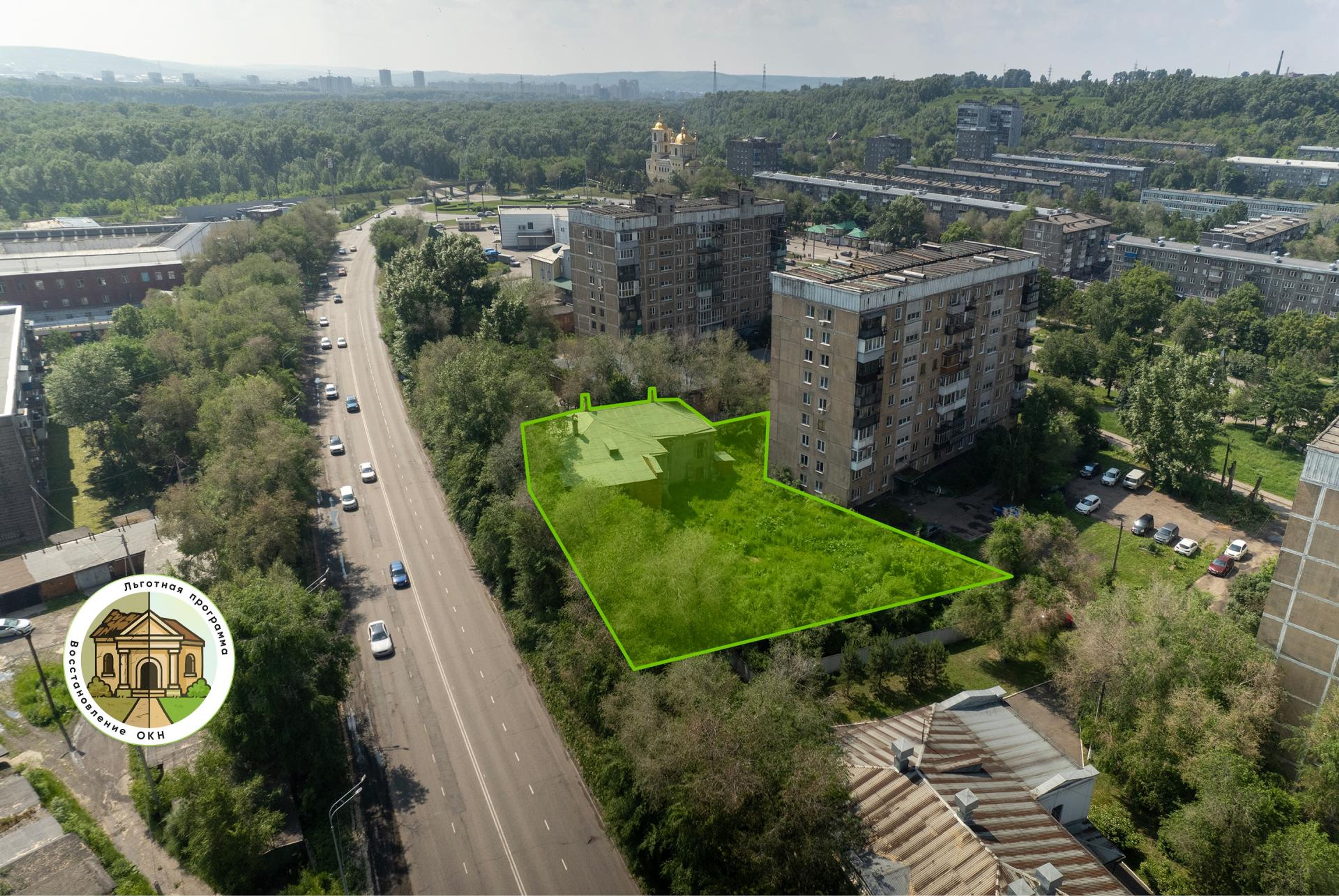 Каменное двухэтажное здание, построенное до 1830 года, бывший окружной суд, затем А.О. "Копикуз", ныне сельхозтехникум