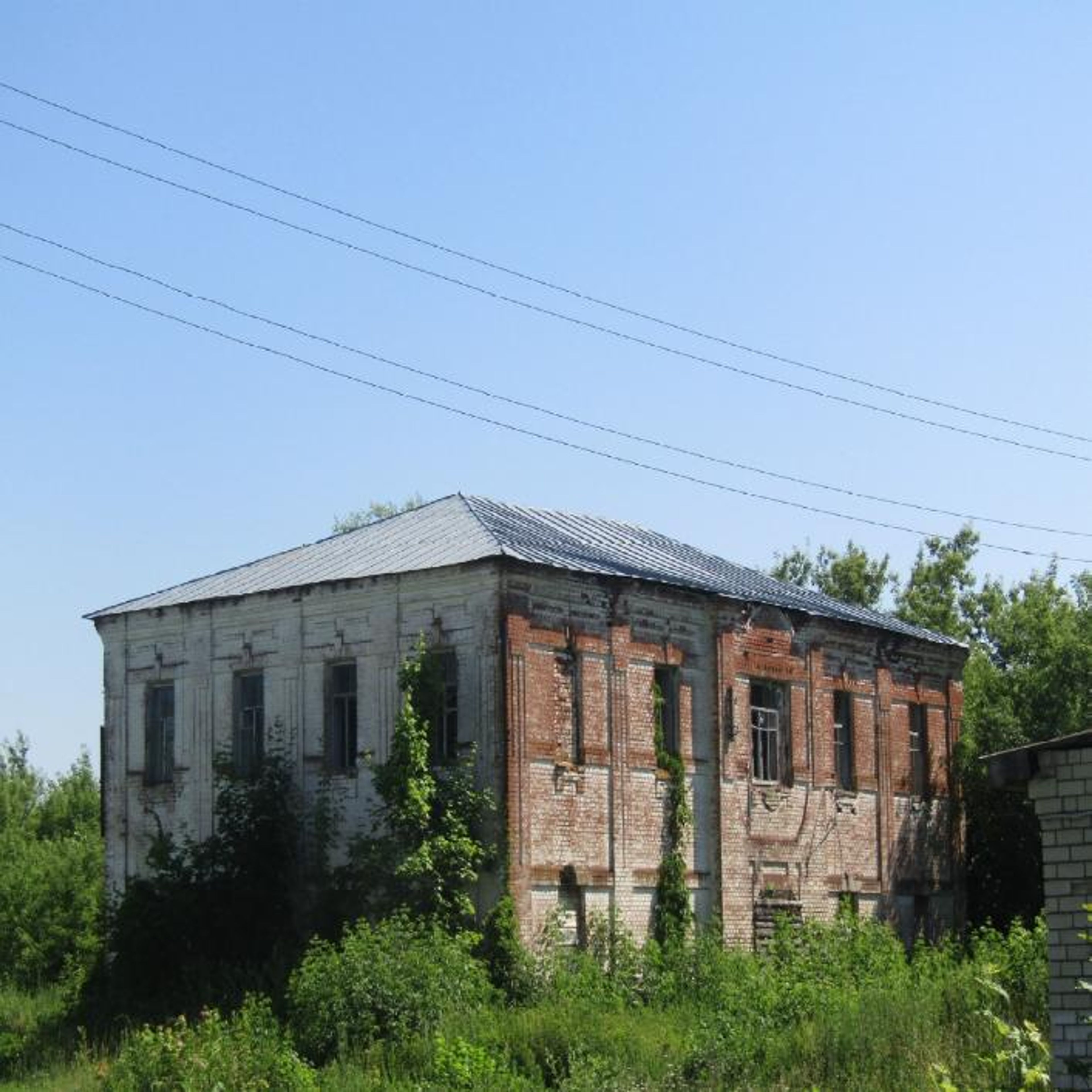Новый корпус Хитровского двухклассного земского училища